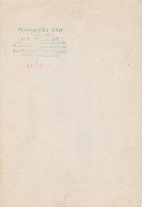 Statue chine Guan Yu kung-fu, dieu de la Guerre papier albumine époque photo