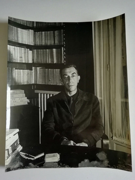 photo Marcel Aymé (1902-1967), écrivain tirage argentique vintage Marcel
