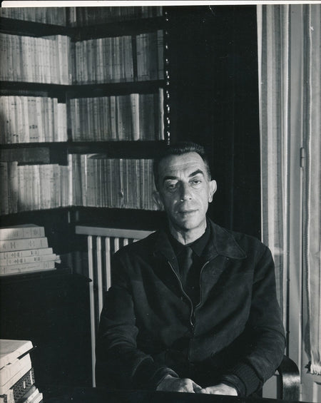 photo Marcel Aymé (1902-1967), écrivain tirage argentique vintage Marcel