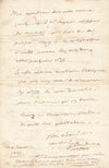 zoologiste médecin Louis Duvernoy lettre autographe signés Friedrich Meckel 1843