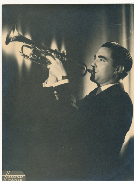 trompette trompettiste photo photographie jazz Harcourt vintage