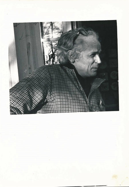 JOUFFROY 1928-2015 poète critique d’art argentique époque portrait photo