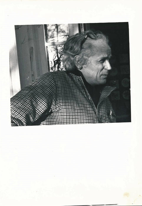 JOUFFROY 1928-2015 poète critique d’art argentique époque portrait photo