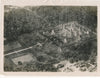 Angkor Vat Cambodge vue aérienne et 4 autres photographies v. 1920