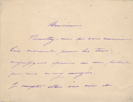 Antoine MARMONTEL pianiste carte autographe signée il aime ses portraits photos 