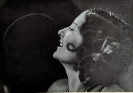 Visage de femme de profil par BLANC et DEMILLY photo photographie signée v. 1930