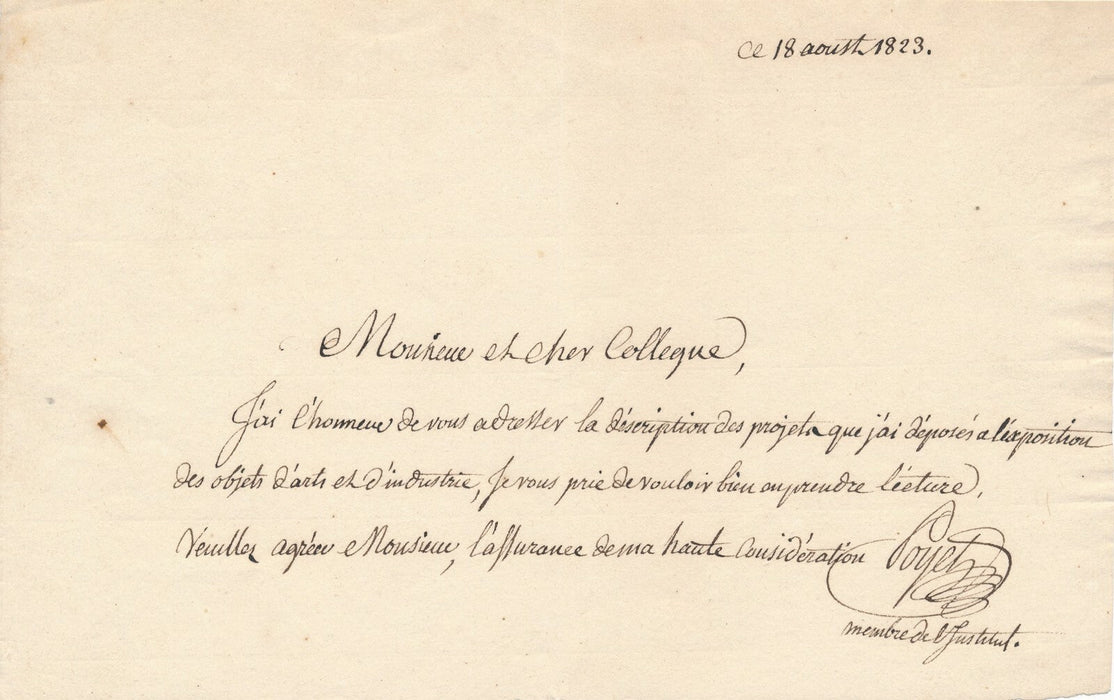  dépôt projet architecte architecture expo
