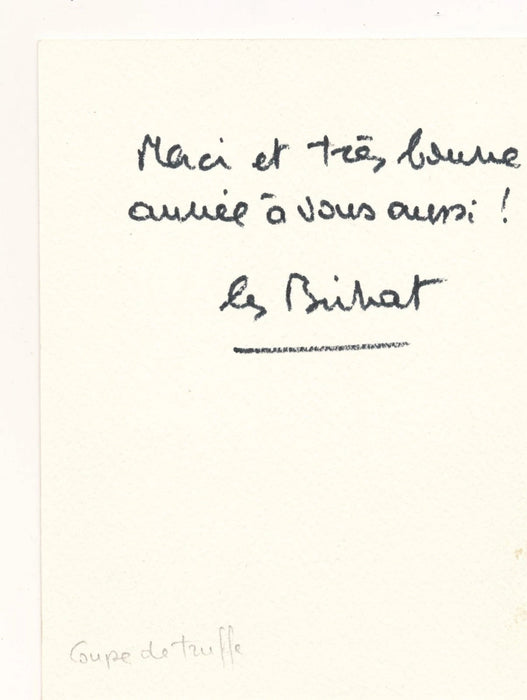 Denis BRIHAT Coupe de truffe