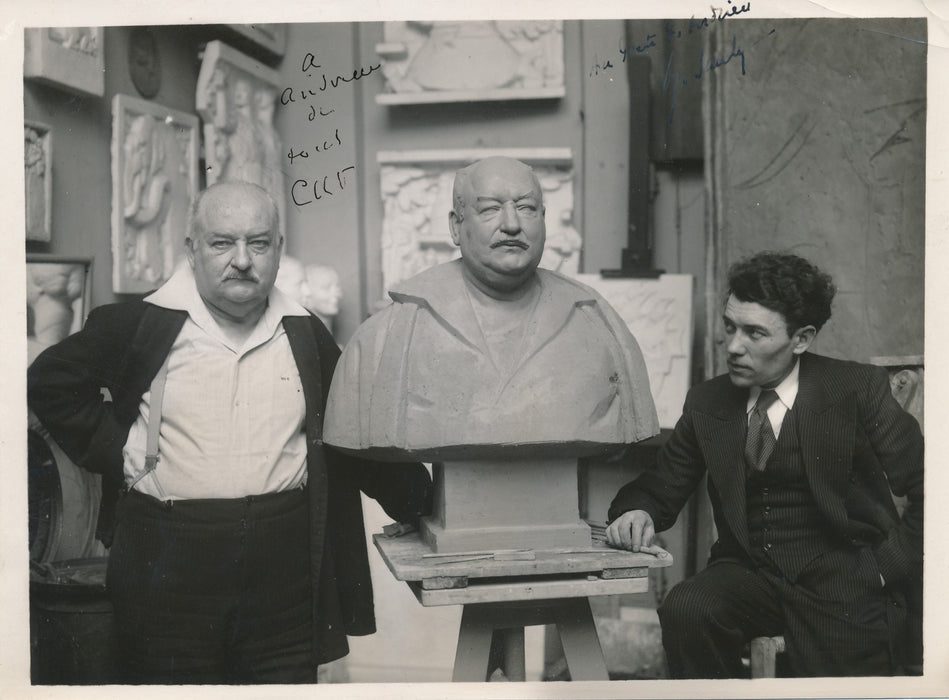 CURNONSKY photographie signée dédicacée Pierre Andrieu Maurice Saulo autographe