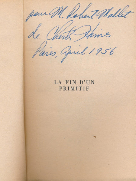 envoi autographe signé à Robert MALLET