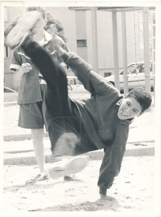 photo Danse, enfant, rap tirage argentique époque v. 1980 baryté