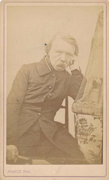 David D ANGERS photo photographie albumine carte visite