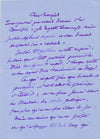 Edouard DETAILLE lettre autographe signée droit d'auteur contre la spéculation