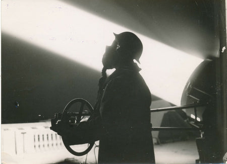 Egypte DCA éclairage 1939 photo photographie guerre militaria égypte