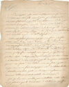 Famille Letellier, Paris, Bourg la Reine, vers 1880-1890 3 documents autographes