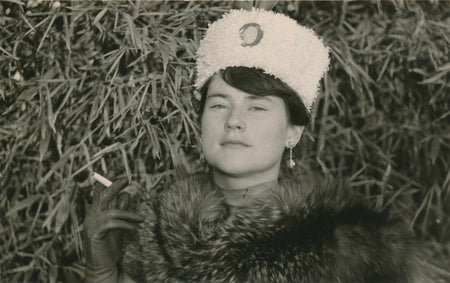 et à la cigarette photo photographie v. 1950 Freiburg