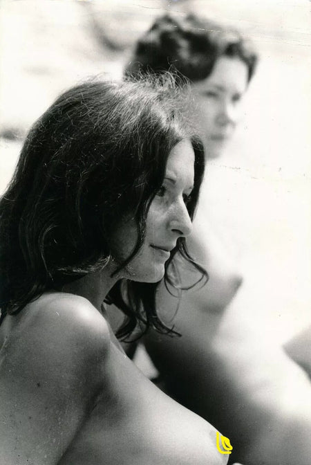 photo Femme Tirage argentique époque v. 1970 Huper presse photographie nu