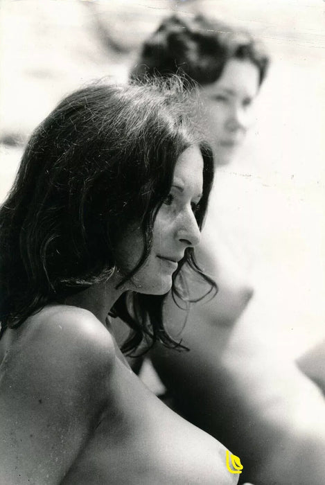 photo Femme Tirage argentique époque v. 1970 Huper presse photographie nu