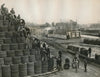 Guerre Pacifique Anvers 1945 2 photographies photo pneu port