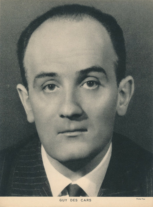 Guy des CARS, écrivain par PIAZ héliographie photo photographie