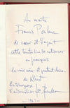 Heinrich von KLEIST Lou Bruder envoi autographe à Francis POULENC