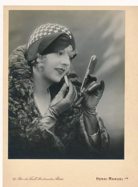 parisienne maquillage mode chapeau photo photographie Henri Manuel