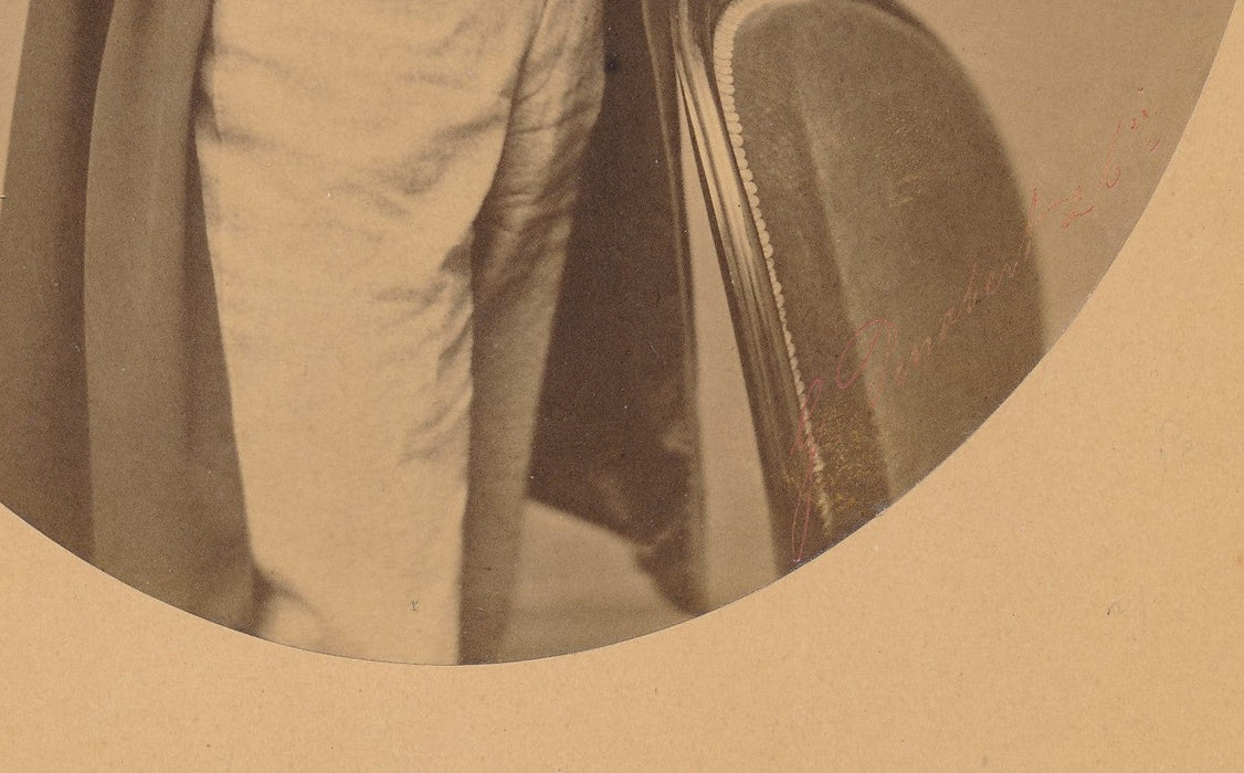 Georges PENABERT photographe portrait homme signé