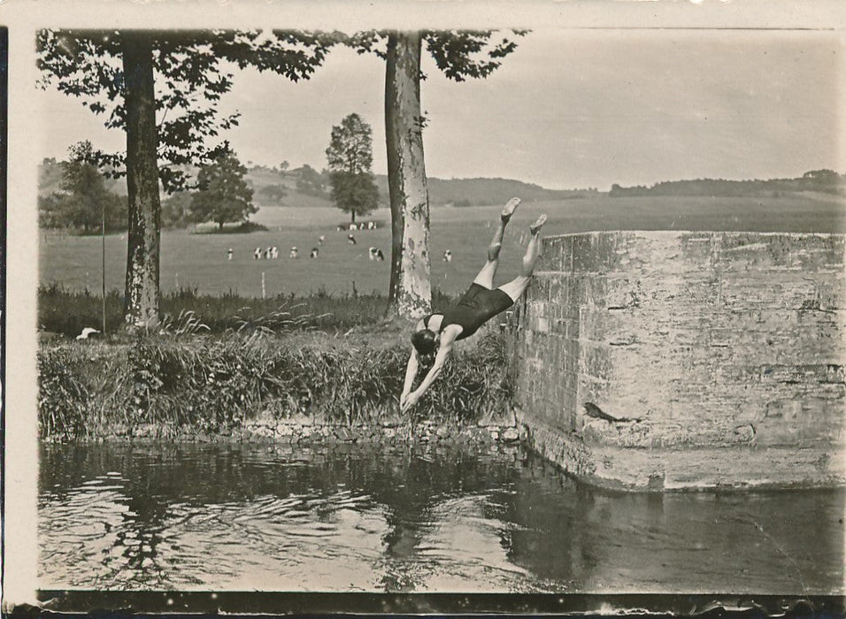 Plongeon 3 snapshots saut jump photo amateur photographie famille