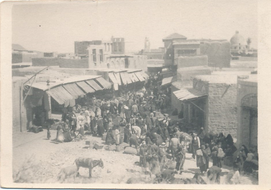 bel ensemble Homs Syrie 14 photos photographie amateur époque v. 1920 habitants