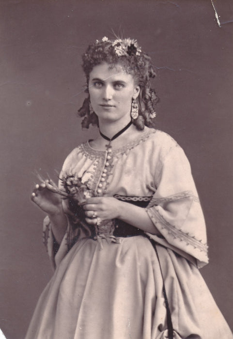 Opéra Christine Nilsson lettre autographe signée photos document S. Bernhardt