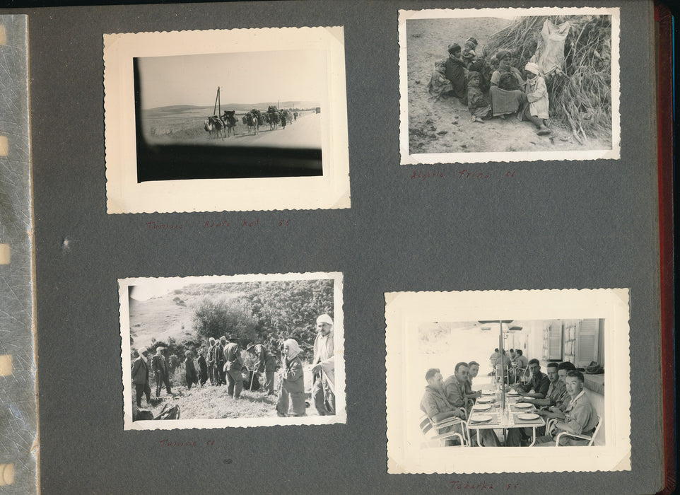 2 albums photographies Algérie guerre chasseurs alpins 14e BCA 10e compagnie