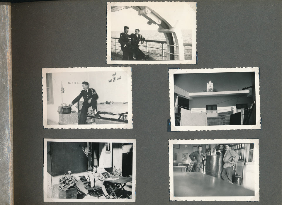 2 albums photographies Algérie guerre chasseurs alpins 14e BCA 10e compagnie