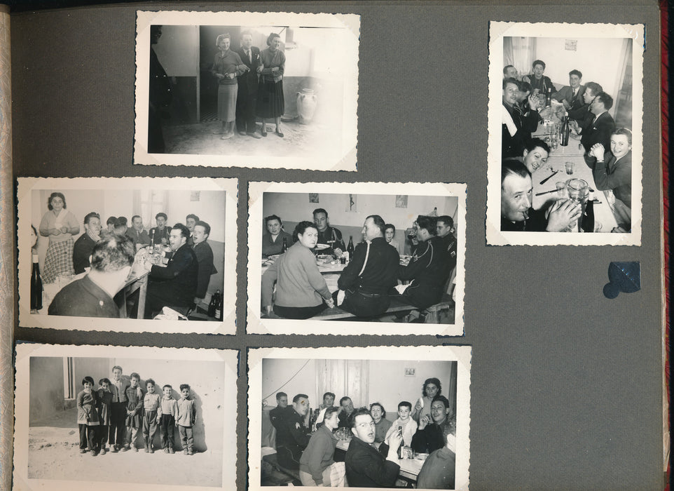 2 albums photographies Algérie guerre chasseurs alpins 14e BCA 10e compagnie