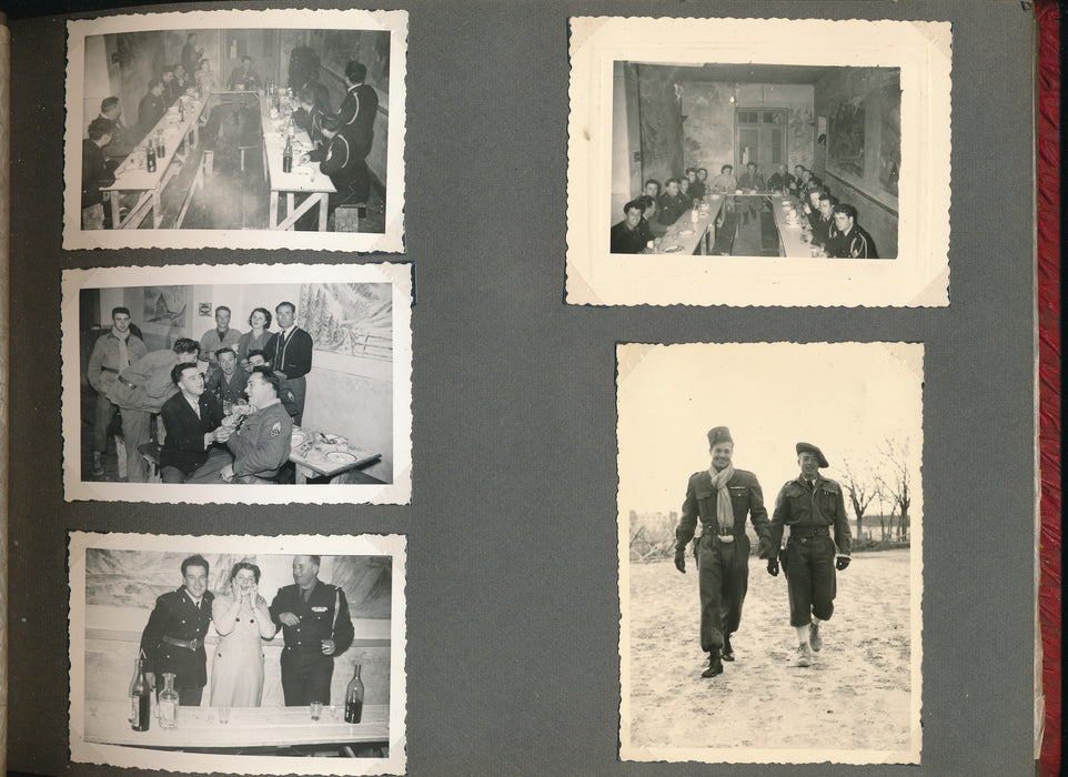 2 albums photographies Algérie guerre chasseurs alpins 14e BCA 10e compagnie