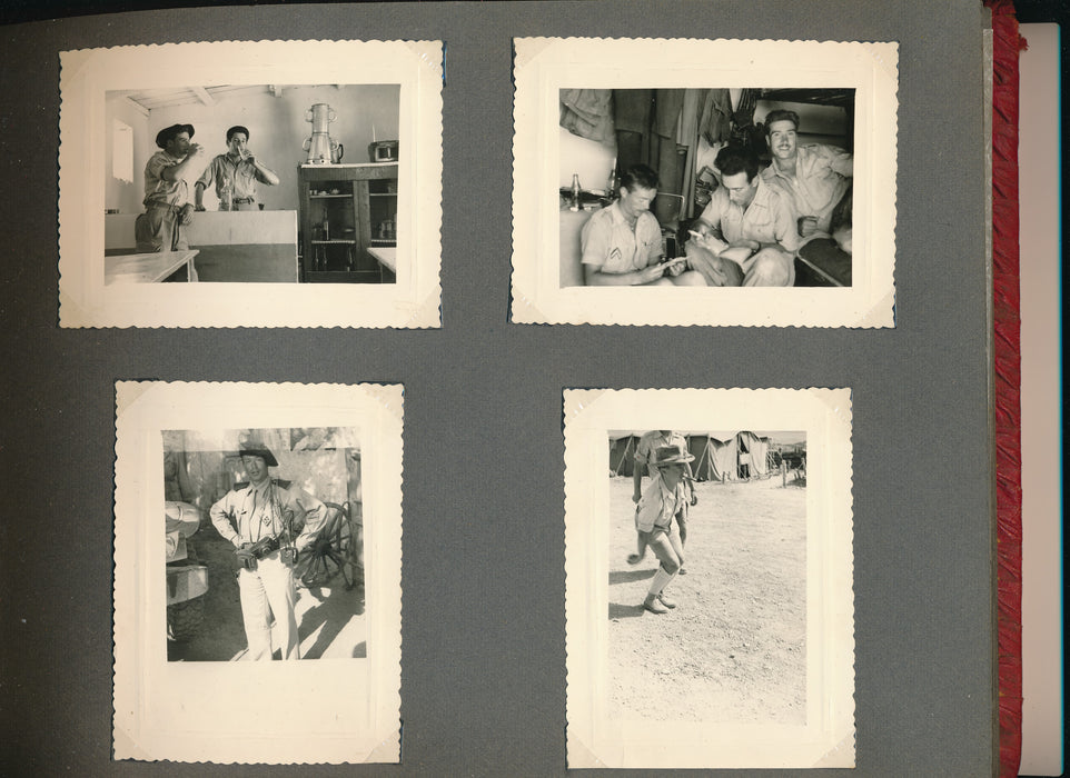 2 albums photographies Algérie guerre chasseurs alpins 14e BCA 10e compagnie