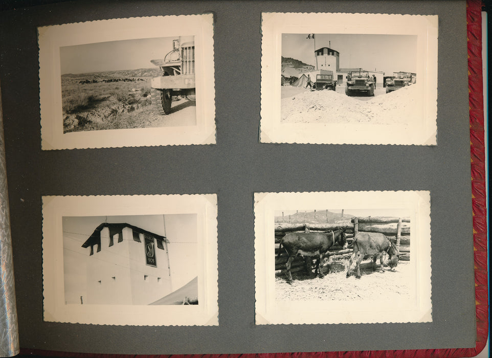 2 albums photographies Algérie guerre chasseurs alpins 14e BCA 10e compagnie