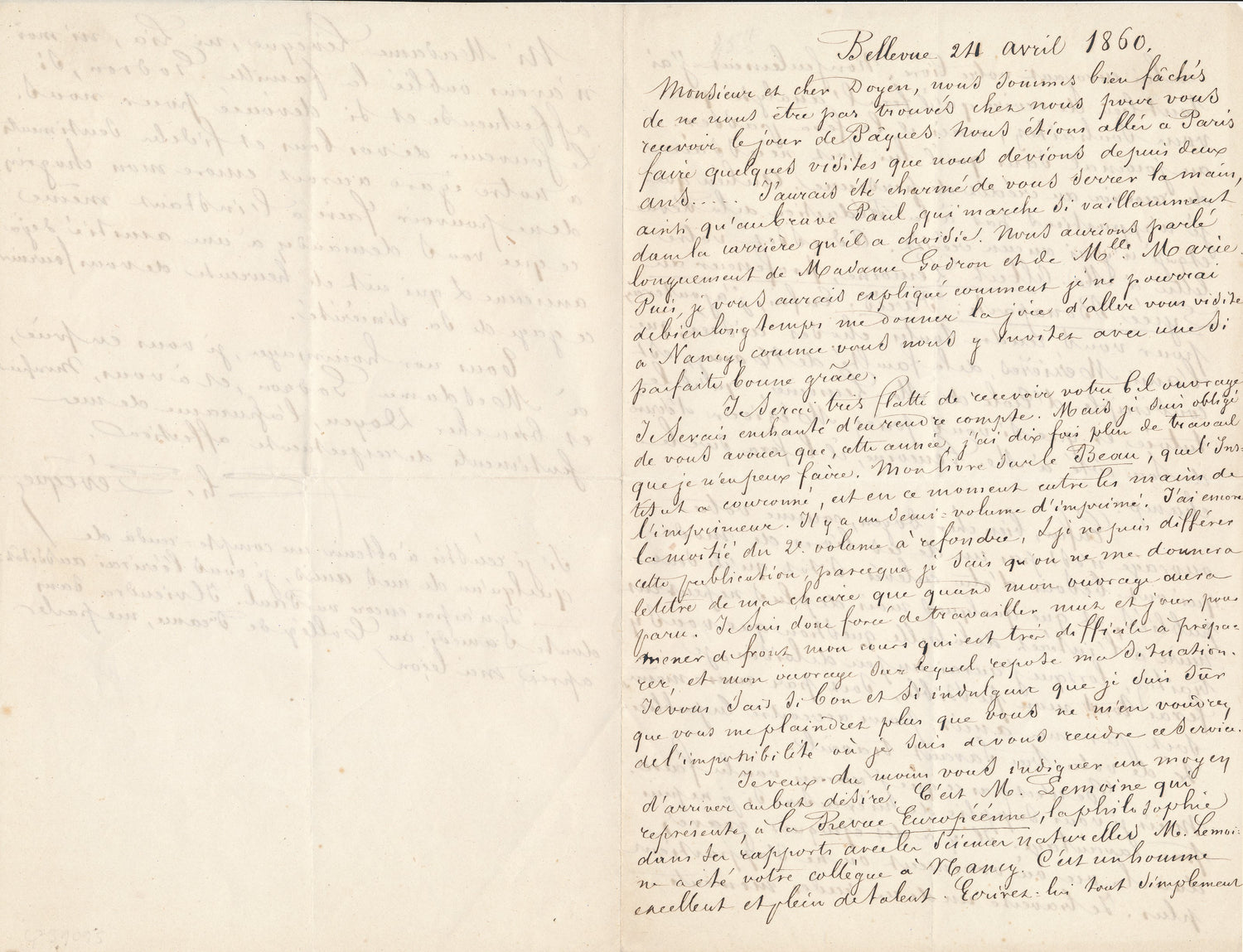 Le philosophe Jean Charles Lévêque