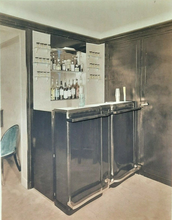 Intérieur Art déco bar photo photographie rehaussée couleurs design