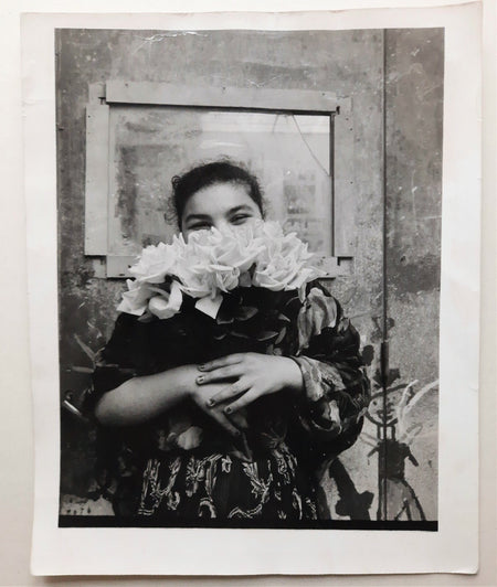  Tirage argentique d’époque portrait années 1980 Aeberhard