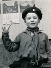 enfant Jeune scout américain photo argentique époque Roland Schneidemann 