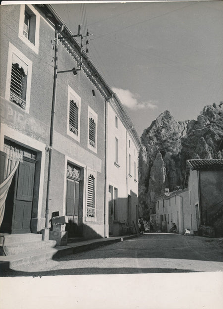 Le Tarn Denise Bellon tirage argentique époque village France Alliance Photo