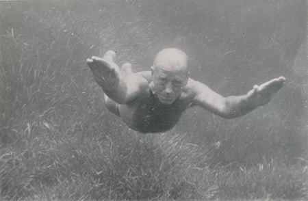 Le nageur photo photographie époque Gradeau Ondiphot argentique époque