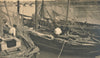 Le Pouliguen Loire Atlantique port 1913 photographie époque soigné