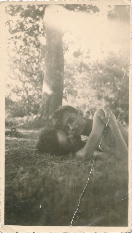 homme femme snapshot foret visages photo photographie