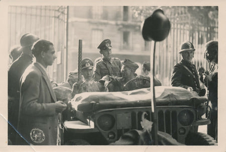 Libération Paris 1944 officiers prisonniers allemands Luxembourg