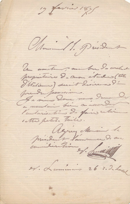 peintre Mobilier Royal comtesse Ménibus 1832