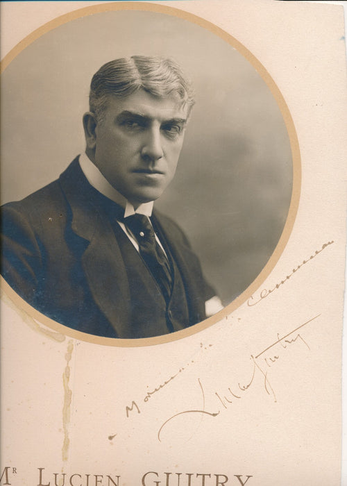  photo photographie signée dédicacée Clemenceau Auguste Bert