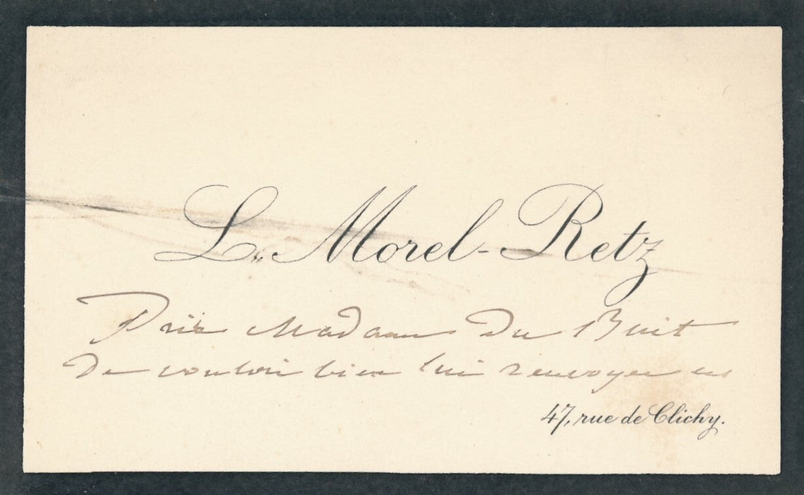 graveur carte autographe albums