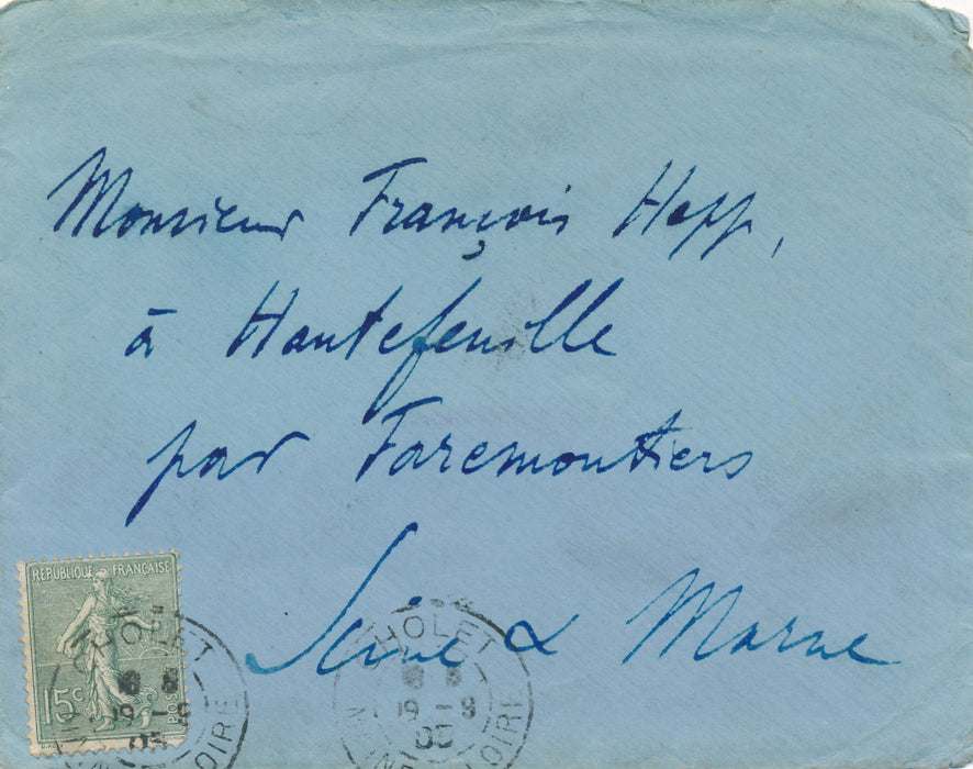 Marcel BATILLIAT lettre autographe signée sa cousine ne le laisse pas insensible