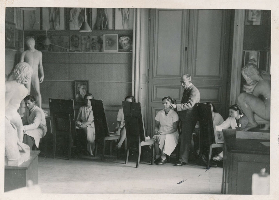  Beaux Arts Tour enseignant peintre photo photographie